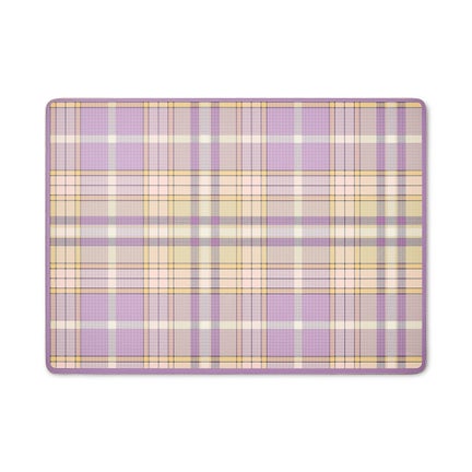 Tartan Violet Cork Back Placemats, Set of 4