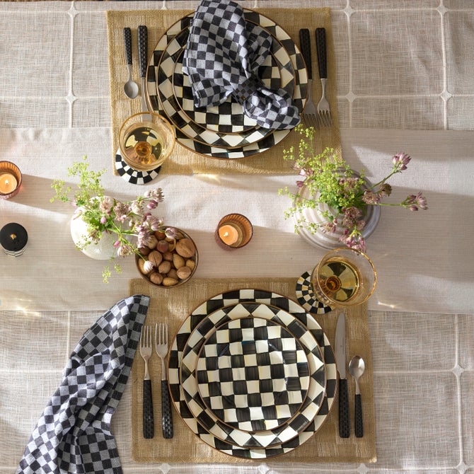 Flax Sinamay Placemats, Set of 4 image number 2