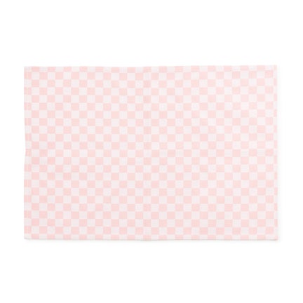 Pink Check Placemat, Set of 4