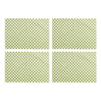 Green Check Placemat, Set of 4