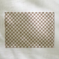 Flax Check Placemat, Set of 4