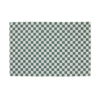 Dark Green Check Placemat, Set of 4