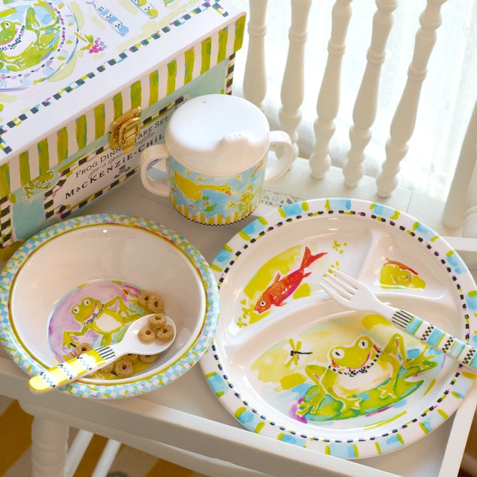 Frog Toddler's Dinnerware Set image number 11
