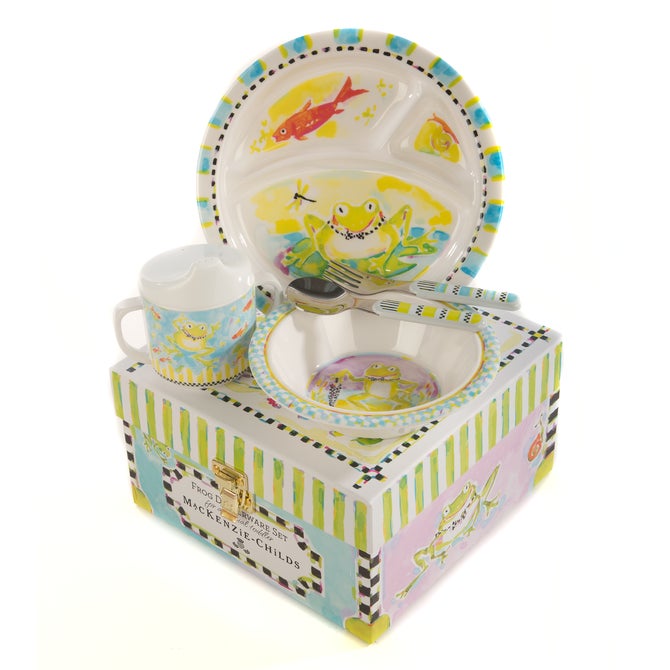 Frog Toddler's Dinnerware Set image number 4