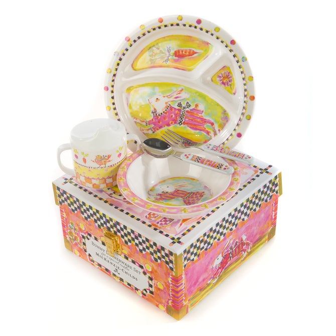 Bunny Toddler's Dinnerware Set image number 4
