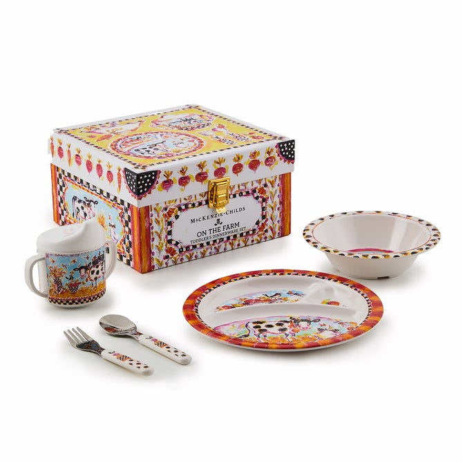 On the Farm Toddler's Dinnerware Set image number 3
