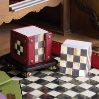 Courtly Check Sticky Note Pad