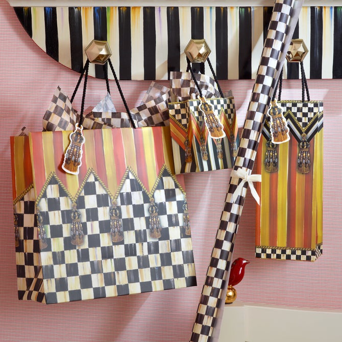 Courtly Check Gift Wrap, Set of 2 image number 6