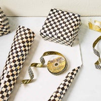 Courtly Check Gift Wrap, Set of 2