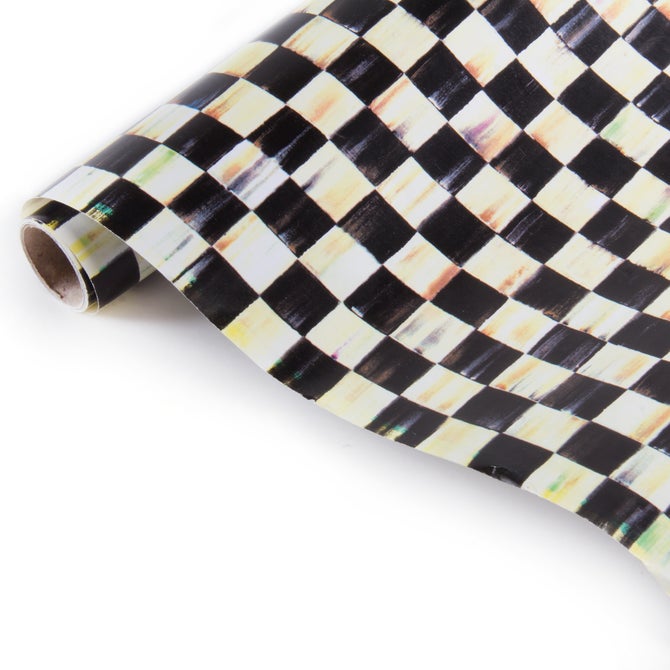 Courtly Check Gift Wrap, Set of 2 image number 3