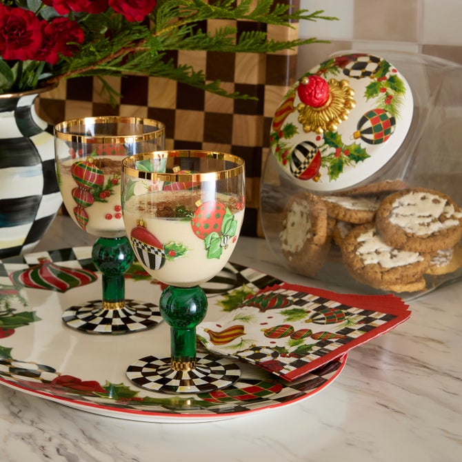 Deck The Halls Cocktail Paper Napkins image number 2