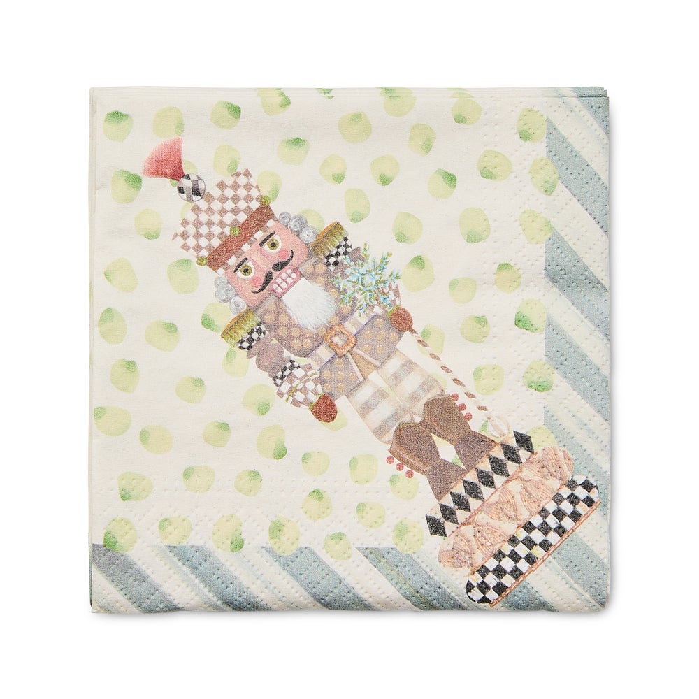 Nutcracker Cocktail Paper Napkins mackenzie-childs Panama imagen 1