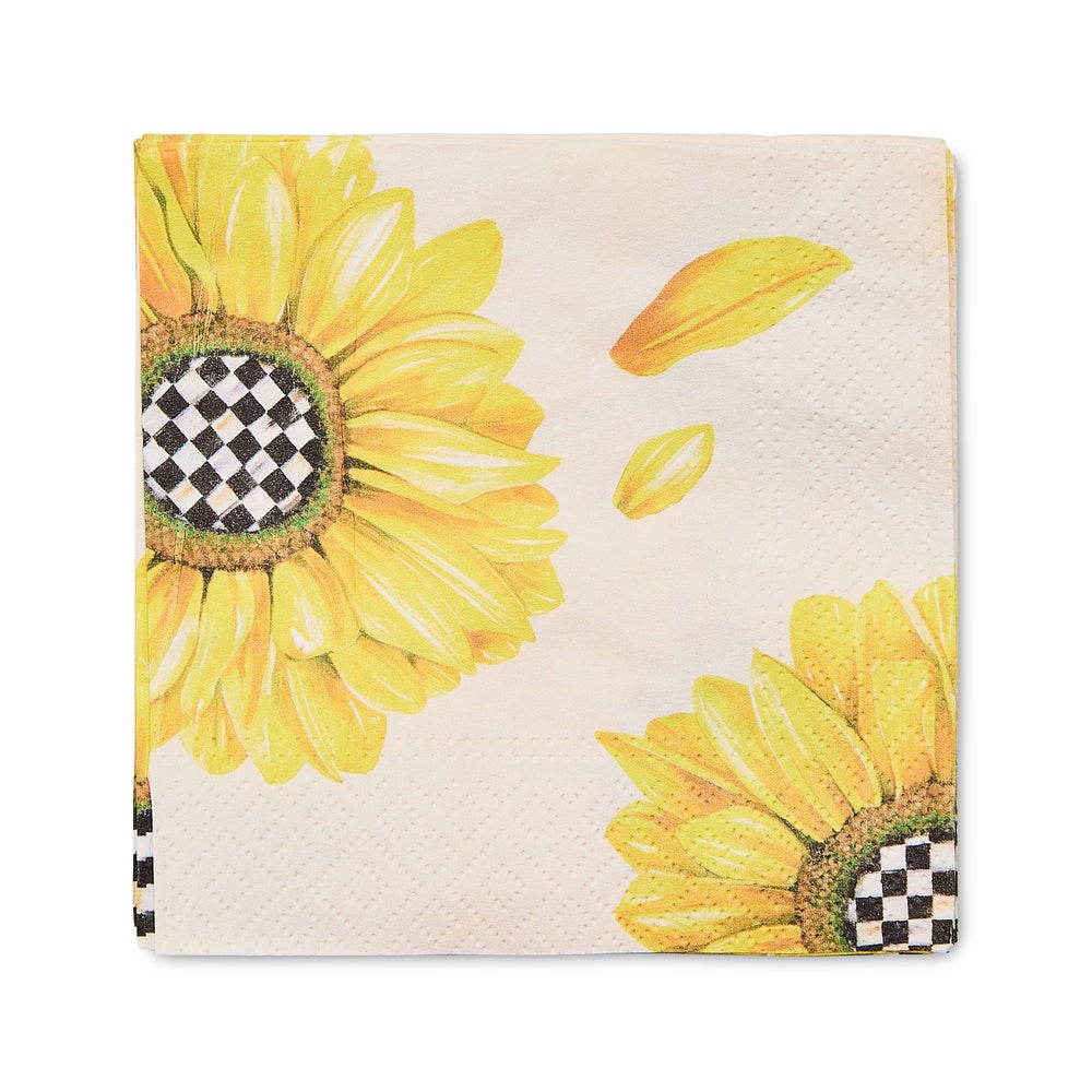 Cocktail Paper Napkins - Sunflower mackenzie-childs Panama imagen 1