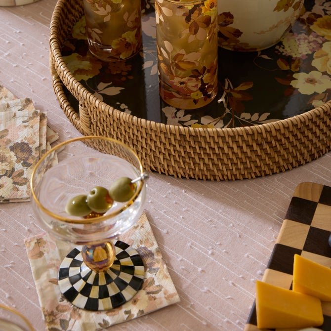 Wild Rose Cocktail Paper Napkins image number 2