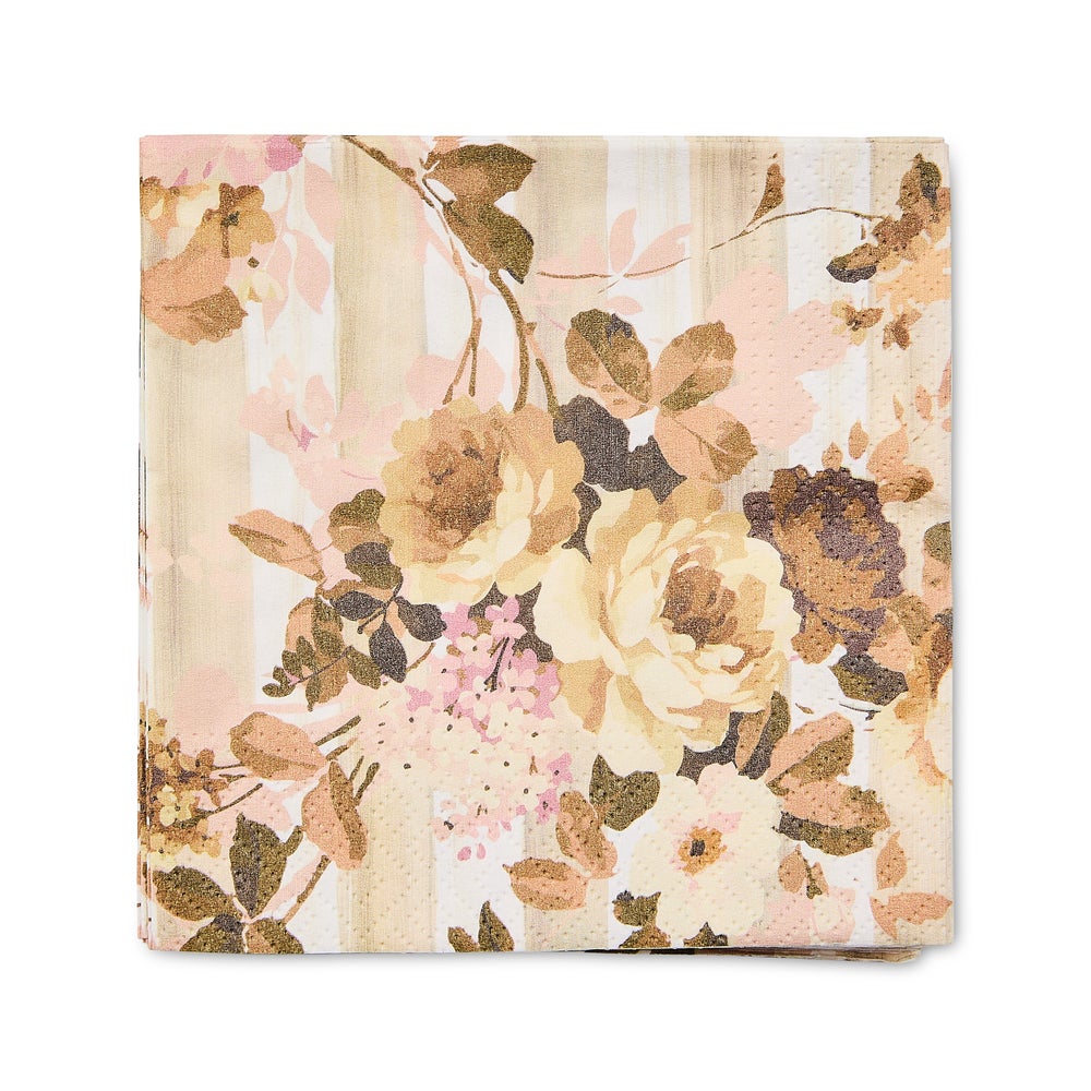 Wild Rose Cocktail Paper Napkins mackenzie-childs Panama imagen 1