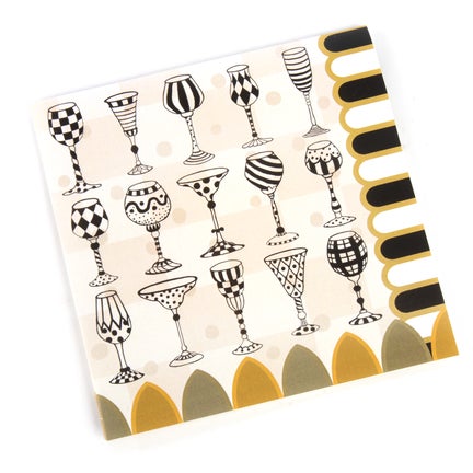 Golden Hour Paper Napkins - Cocktail