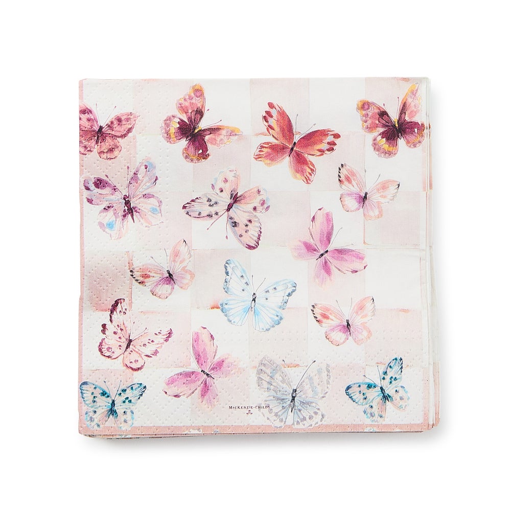 Cocktail Paper Napkins - Butterfly Hill mackenzie-childs Panama imagen 1