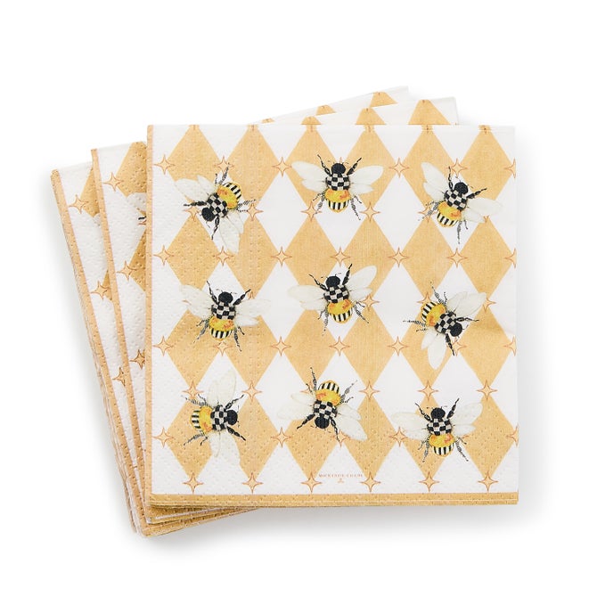 Queen Bee Cocktail Paper Napkins image number 1
