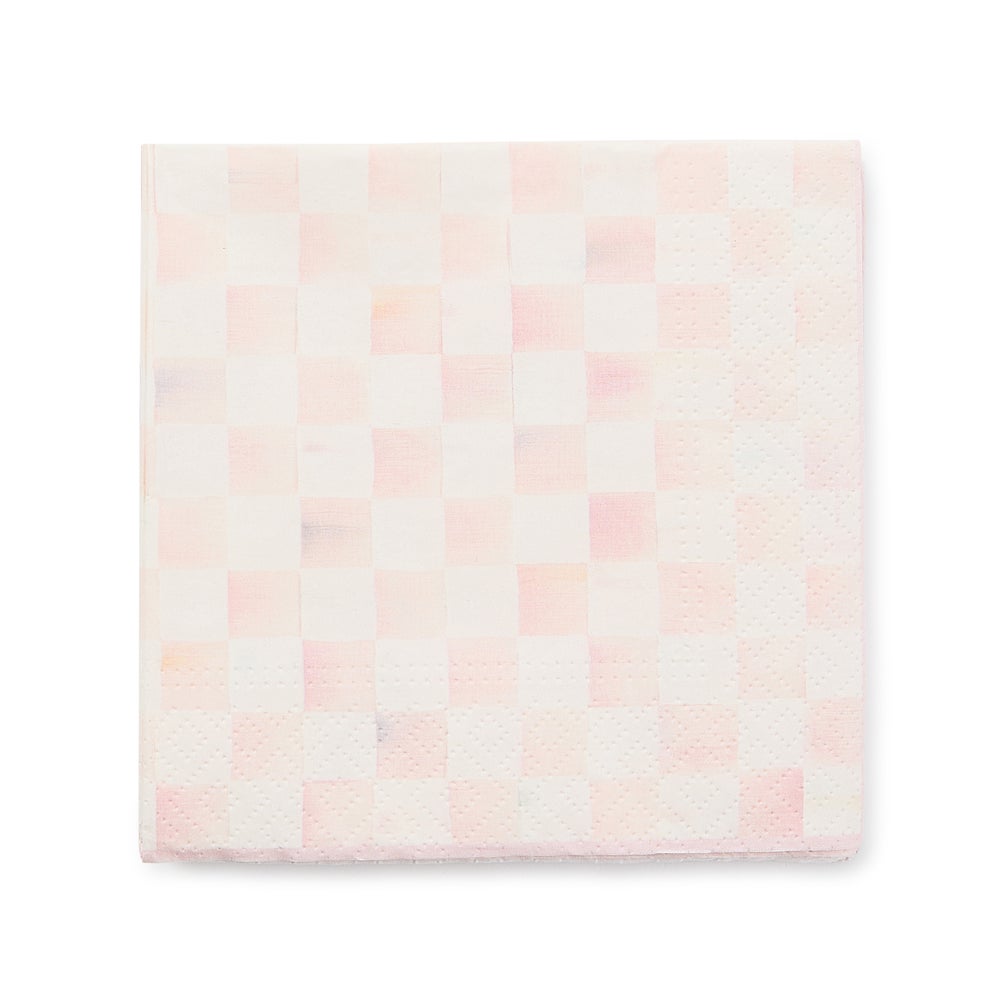 Cocktail Paper Napkins - Rosy Check mackenzie-childs Panama imagen 1