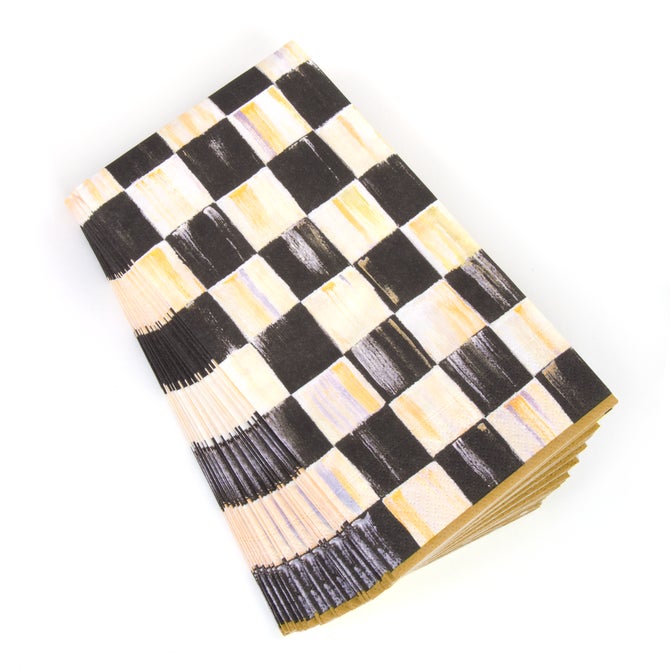 Courtly Check Guest Paper Napkins image number 5
