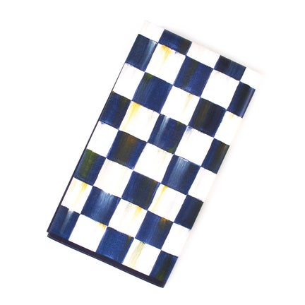 Royal Check Guest Paper Napkins