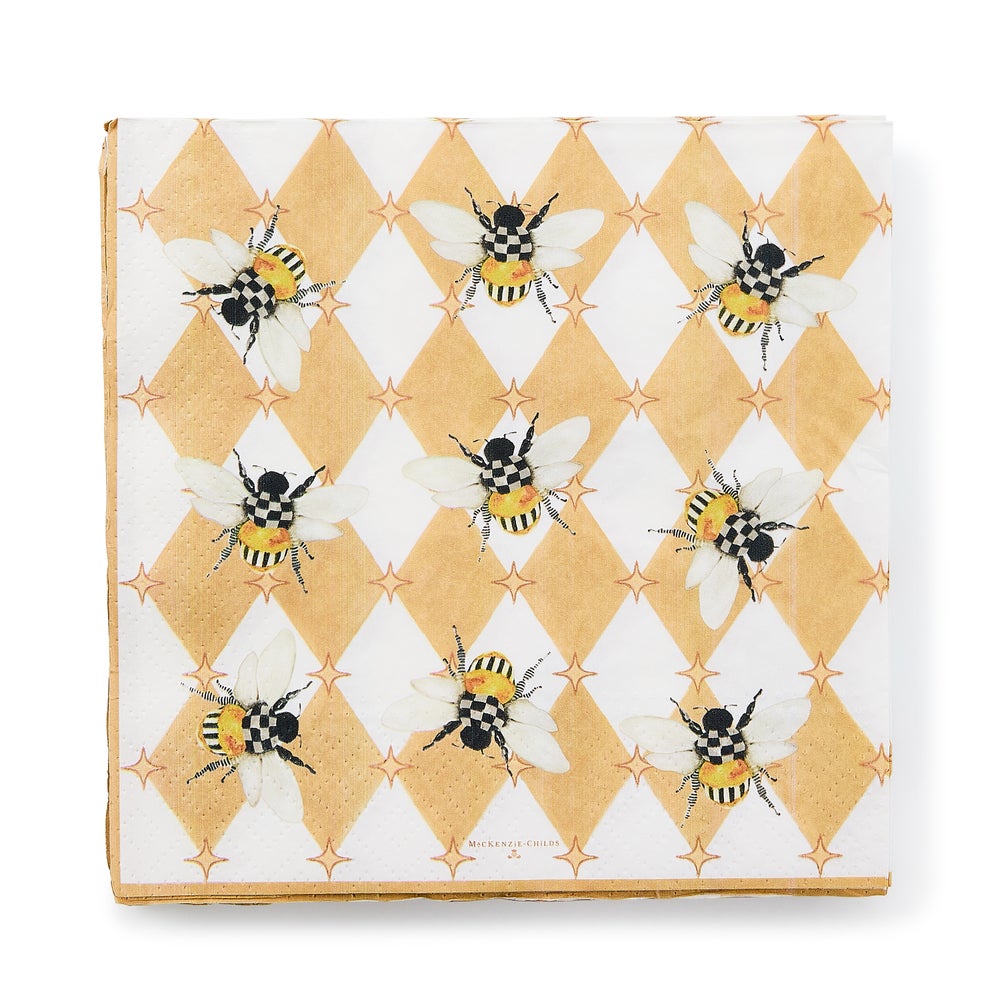 Dinner Paper Napkins - Queen Bee, Dinner Napkin mackenzie-childs Panama imagen 1