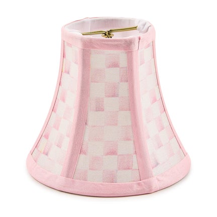 Rosy Check Chandelier Shade