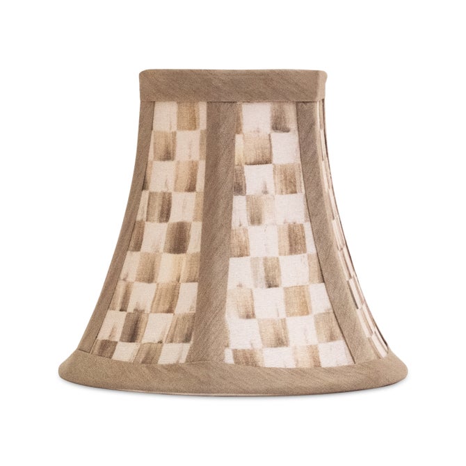 Mocha Check Chandelier Shade image number 0