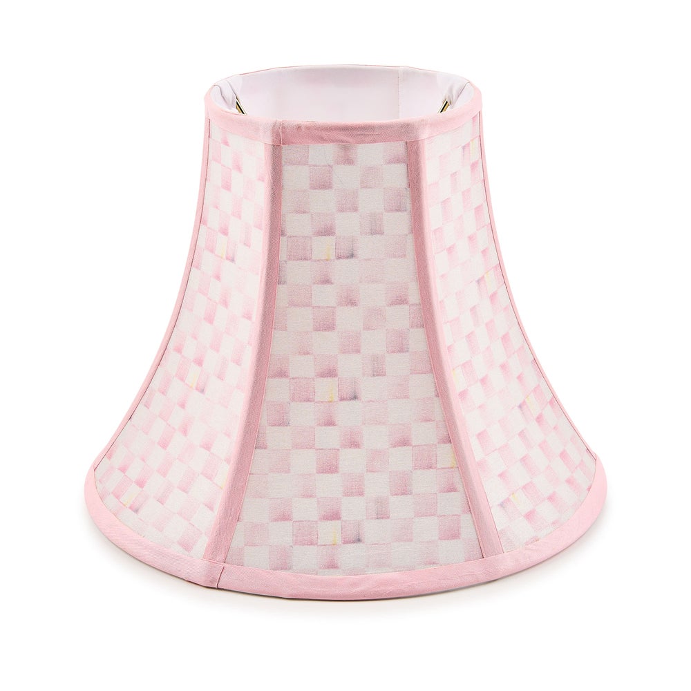 Check Lamp Shade - Rosy Check, Small mackenzie-childs Panama imagen 1