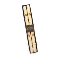 Bee Gold Dinner Candles, Set of 2