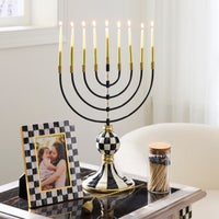 Hanukkah Gold Candle Set