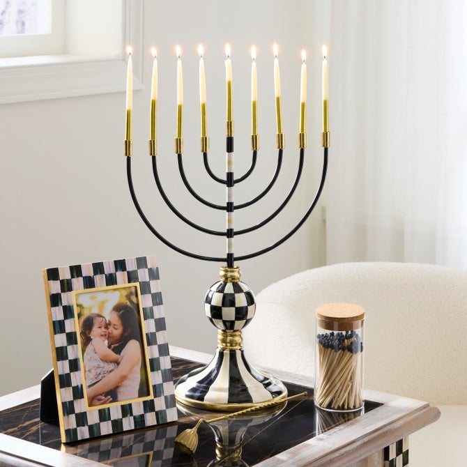 Hanukkah Gold Candle Set image number 1