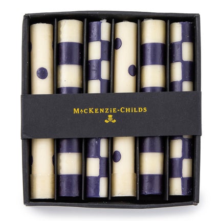 Mini Royal Dinner Candles, Set of 6
