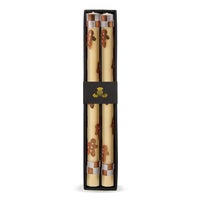 Gingerbread Dinner Candles, Set of 2