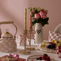 Pink Mini Dinner Candles, Set of 6