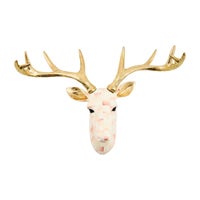 Rosy Check Small Deer Wall Decor