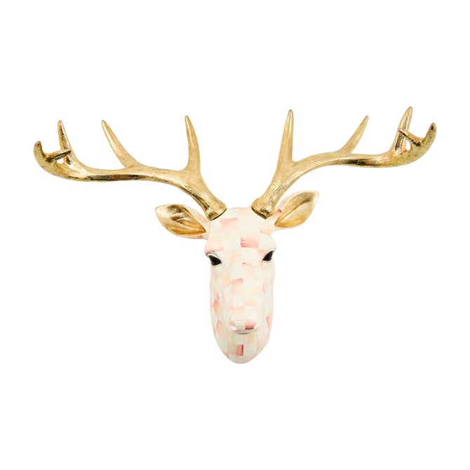 Rosy Check Small Deer Wall Decor image number 0