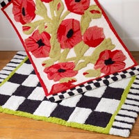 Courtly Check Standard Bath Rug
