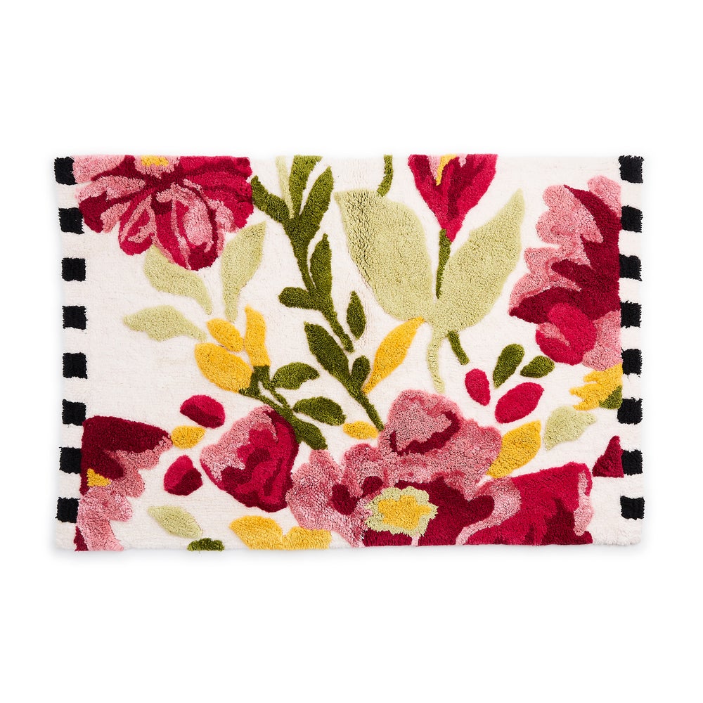 Spring Floral Bath Rug mackenzie-childs Panama imagen 1