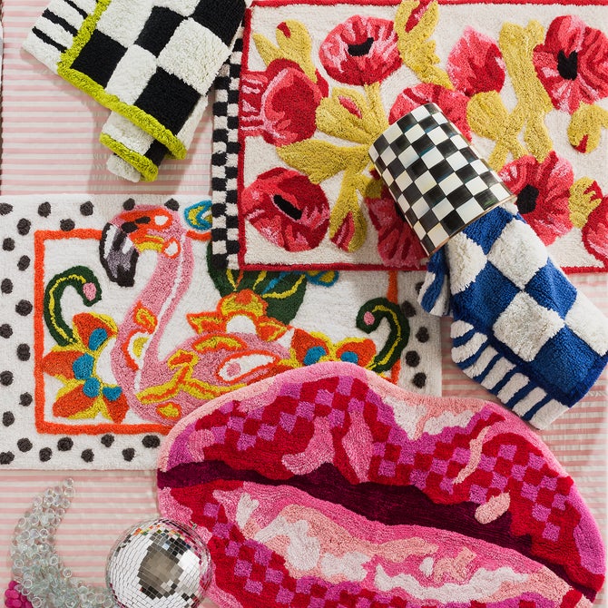 Poppy Bath Rug image number 2