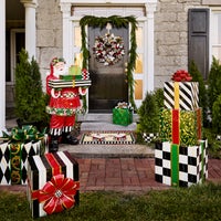 Checkmate Christmas Wreath