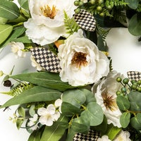 Courtly Peony 29" Wreath