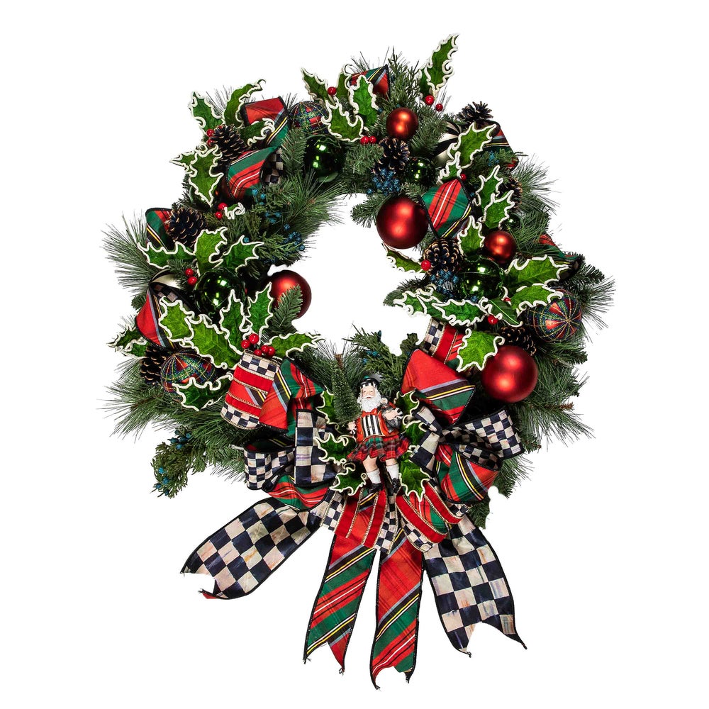 Tartastic Illuminated Wreath mackenzie-childs Panama imagen 1