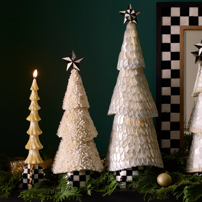 Check Tree Candle Holders, Set of 2 image number 5