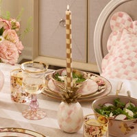 Rosy Pineapple Candle Holder