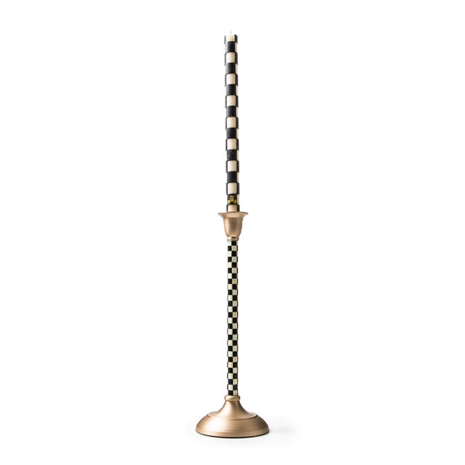 Courtly Check Large Candlestick image number 2