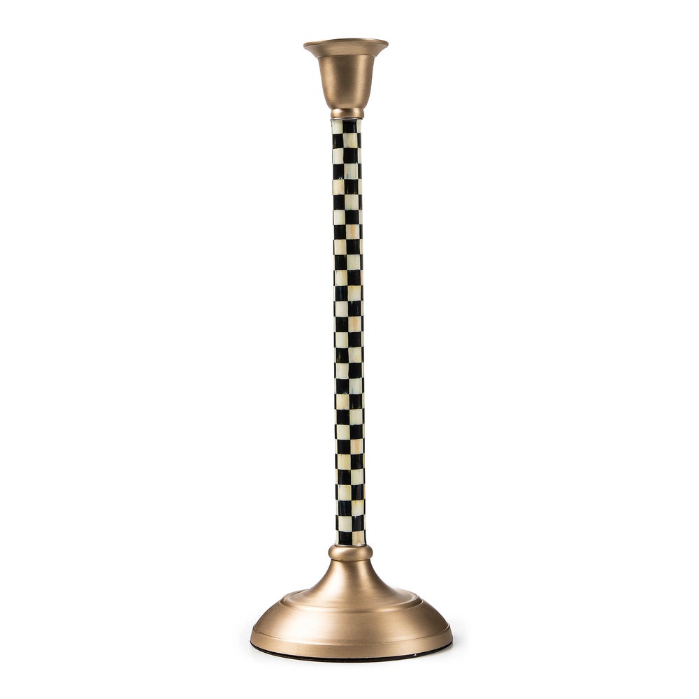 Courtly Check Large Candlestick mackenzie-childs Panama imagen 1