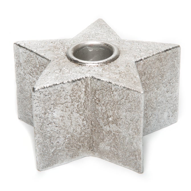 Sterling Check Medium Candlestick image number 1