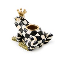 Frog Prince Candle Holder