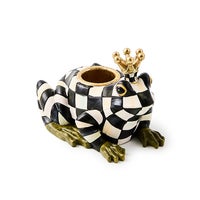 Frog Prince Candle Holder